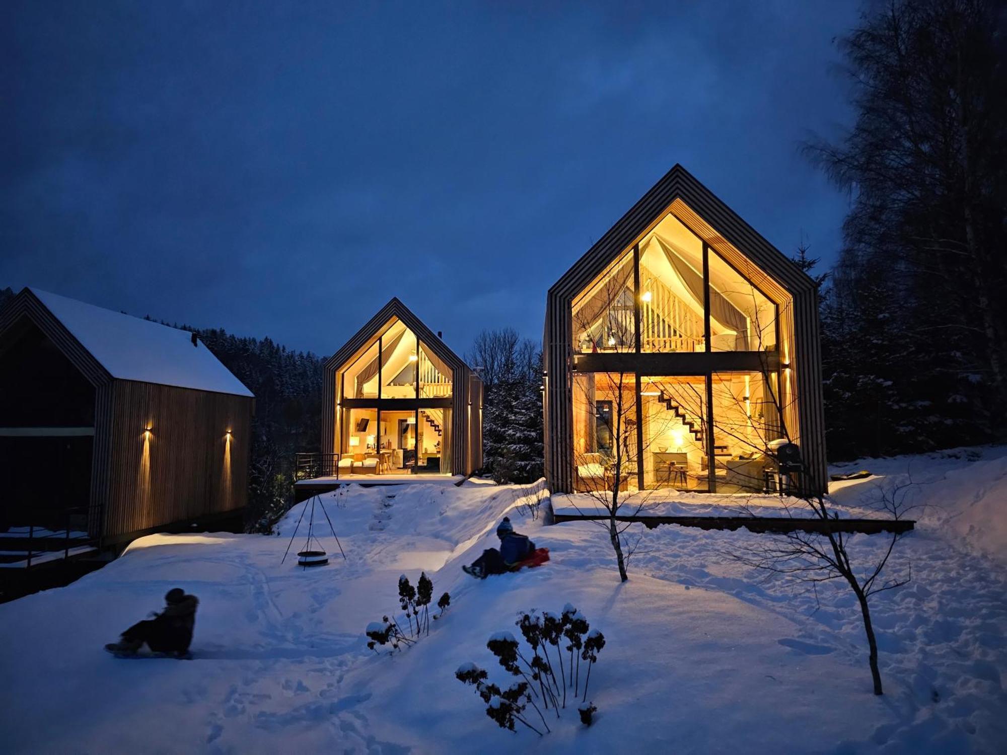 Domki Pod Lasem - Domek Sosnowy Stronie Śląskie エクステリア 写真